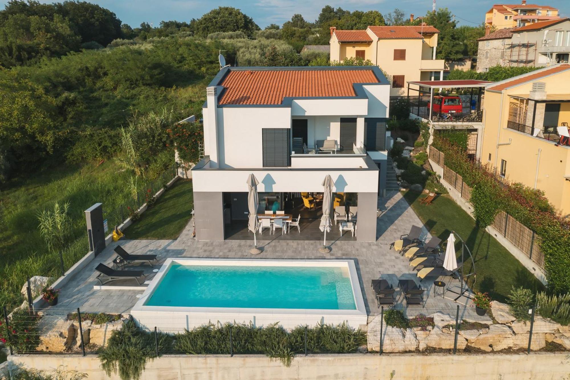 Villa Boiky - Private Pool And Amazing Sea View, Istria Materada 外观 照片