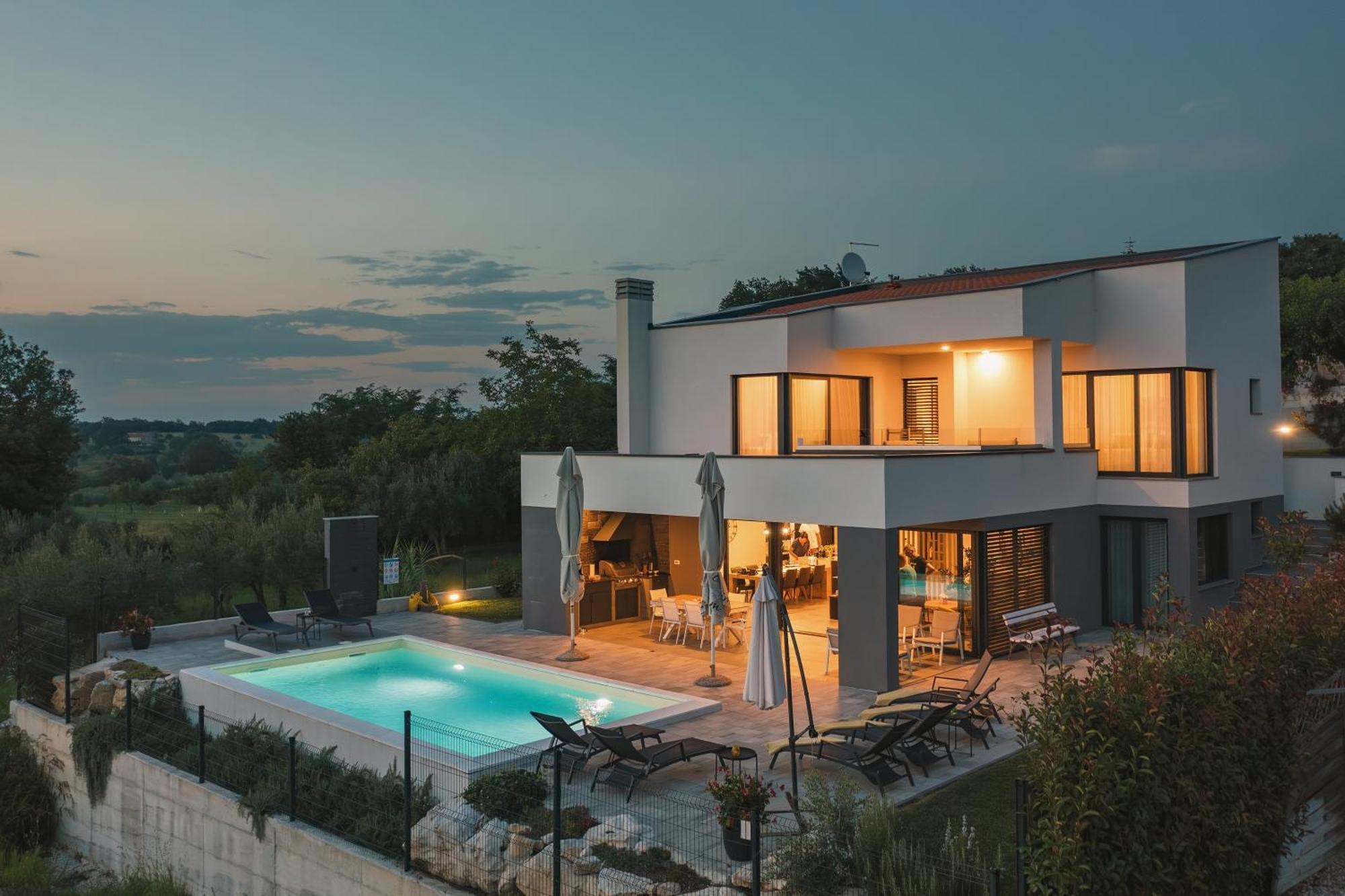 Villa Boiky - Private Pool And Amazing Sea View, Istria Materada 外观 照片