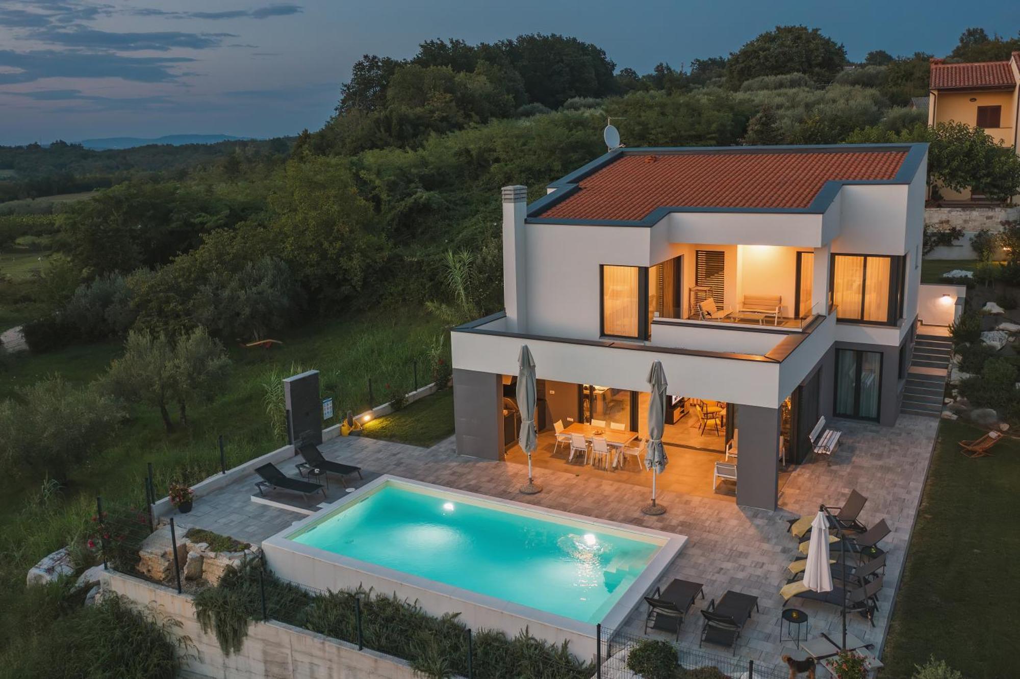 Villa Boiky - Private Pool And Amazing Sea View, Istria Materada 外观 照片